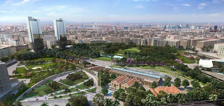 Valencia Parque Central espera recaudar 300 millones con la venta de las parcelas públicas edificables